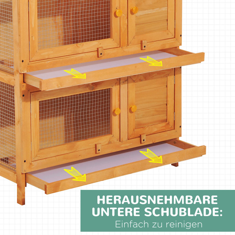 Archie & Oscar Weather Resistant Rabbit Hutch & Reviews Wayfair.co.uk